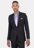 Bryant Black Check Jacket - SARTORO852