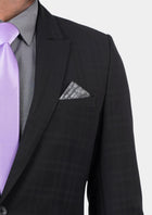 Bryant Black Check Jacket - SARTORO739
