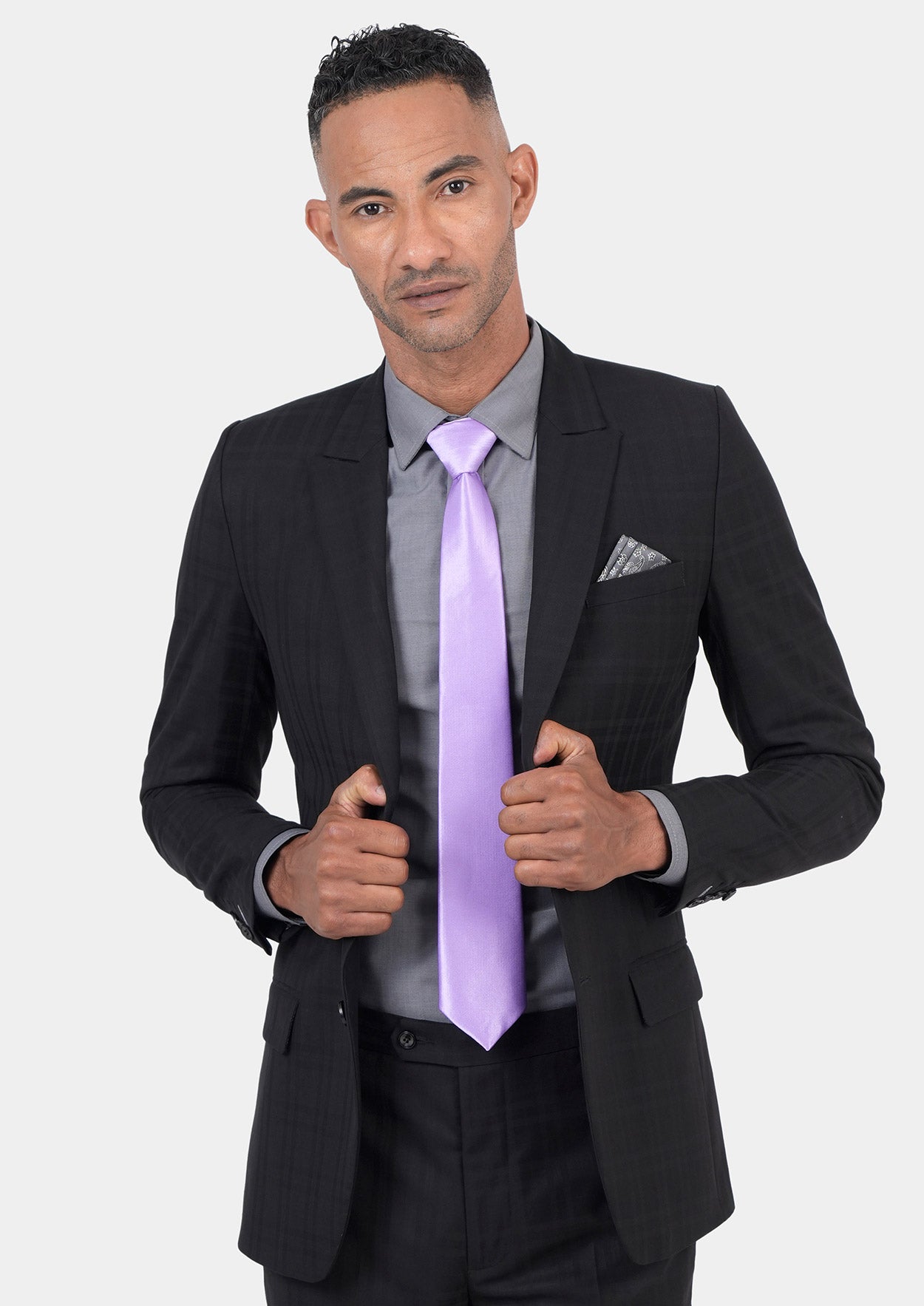 Bryant Black Check Jacket - SARTORO