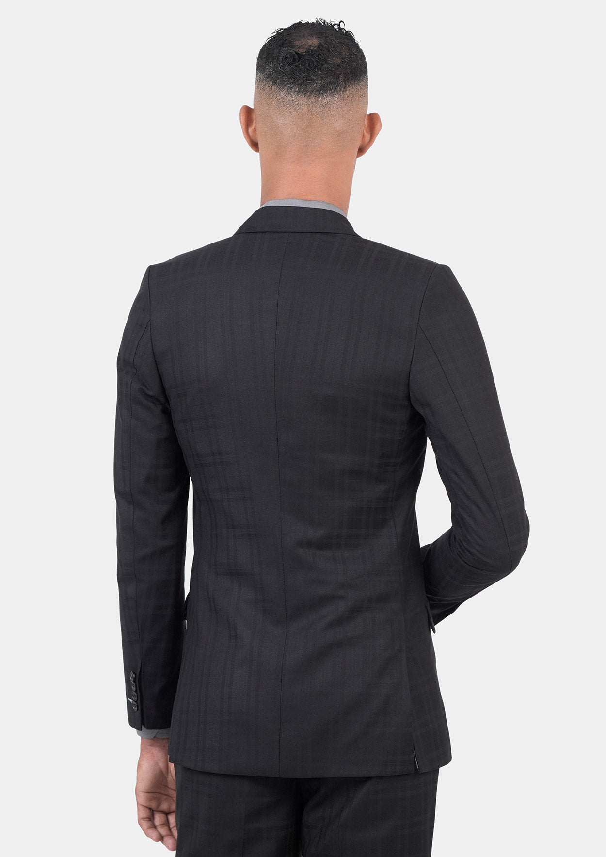 Bryant Black Check Jacket - SARTORO