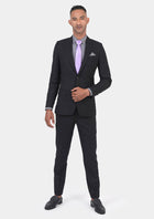 Bryant Black Check Jacket - SARTORO432