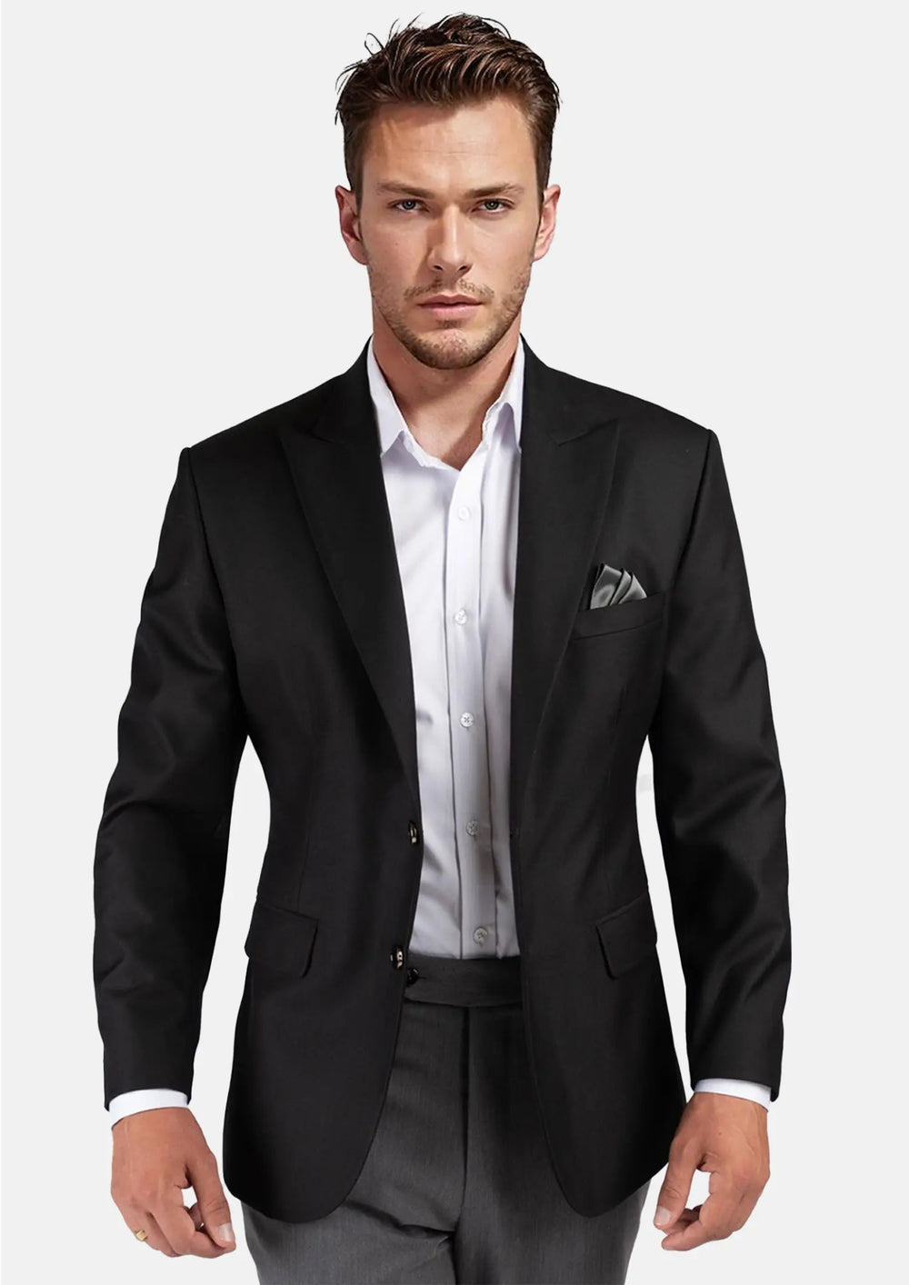 Bryant Black Sharkskin Jacket438