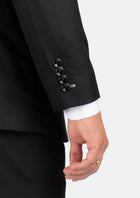 Bryant Black Sharkskin Suit - SARTORO148