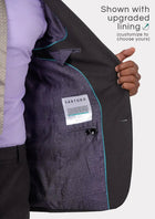 Bryant Charcoal Crosshatch Jacket - SARTORO247