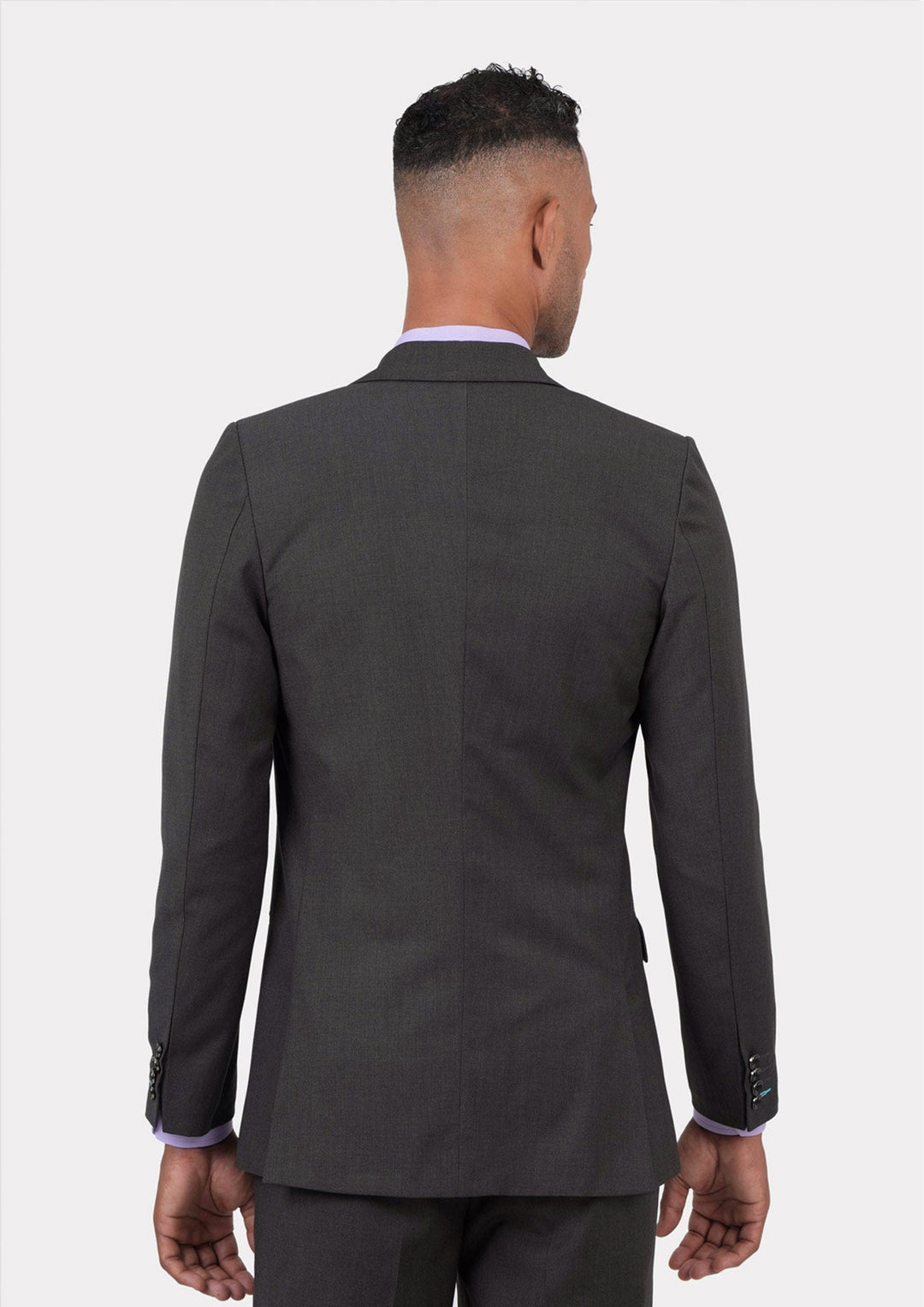 Bryant Charcoal Crosshatch Suit - SARTORO