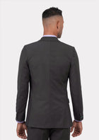 Bryant Charcoal Crosshatch Suit - SARTORO392