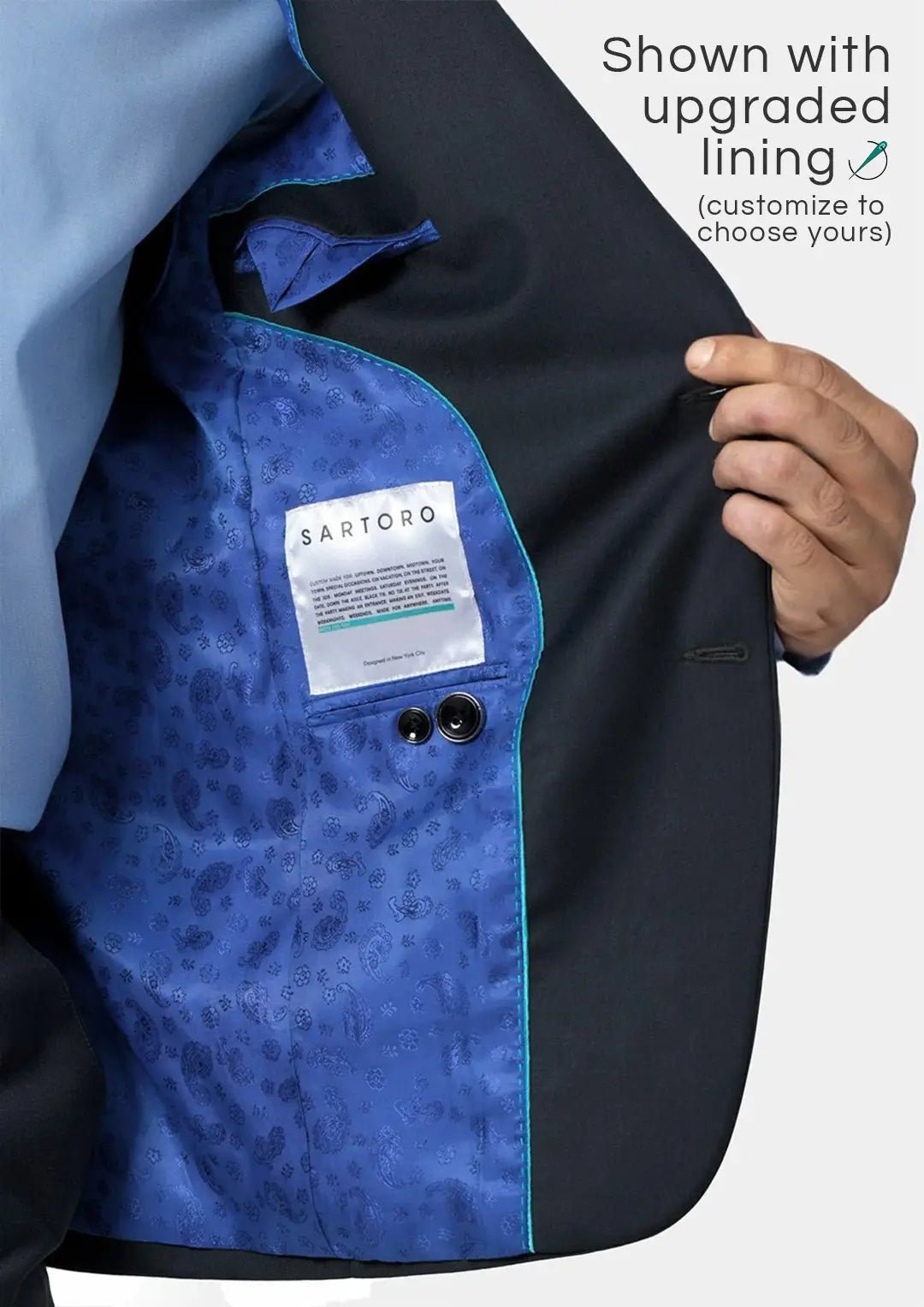 Bryant Dark Charcoal Jacket - SARTORO
