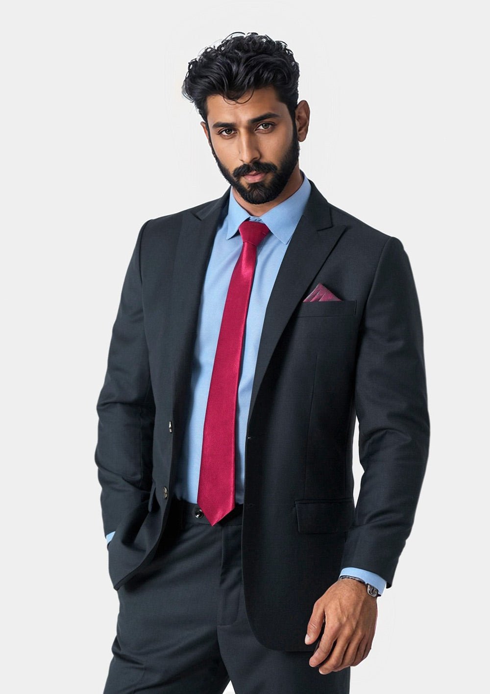 Bryant Dark Charcoal Jacket - SARTORO