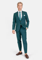 Bryant Diamantia Teal Stretch Suit - SARTORO153