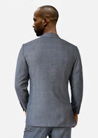 Bryant Grey Prince of Wales Jacket - SARTORO448