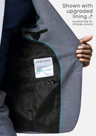 Bryant Grey Prince of Wales Jacket - SARTORO248