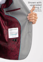 Bryant Light Grey Twill Suit - SARTORO204
