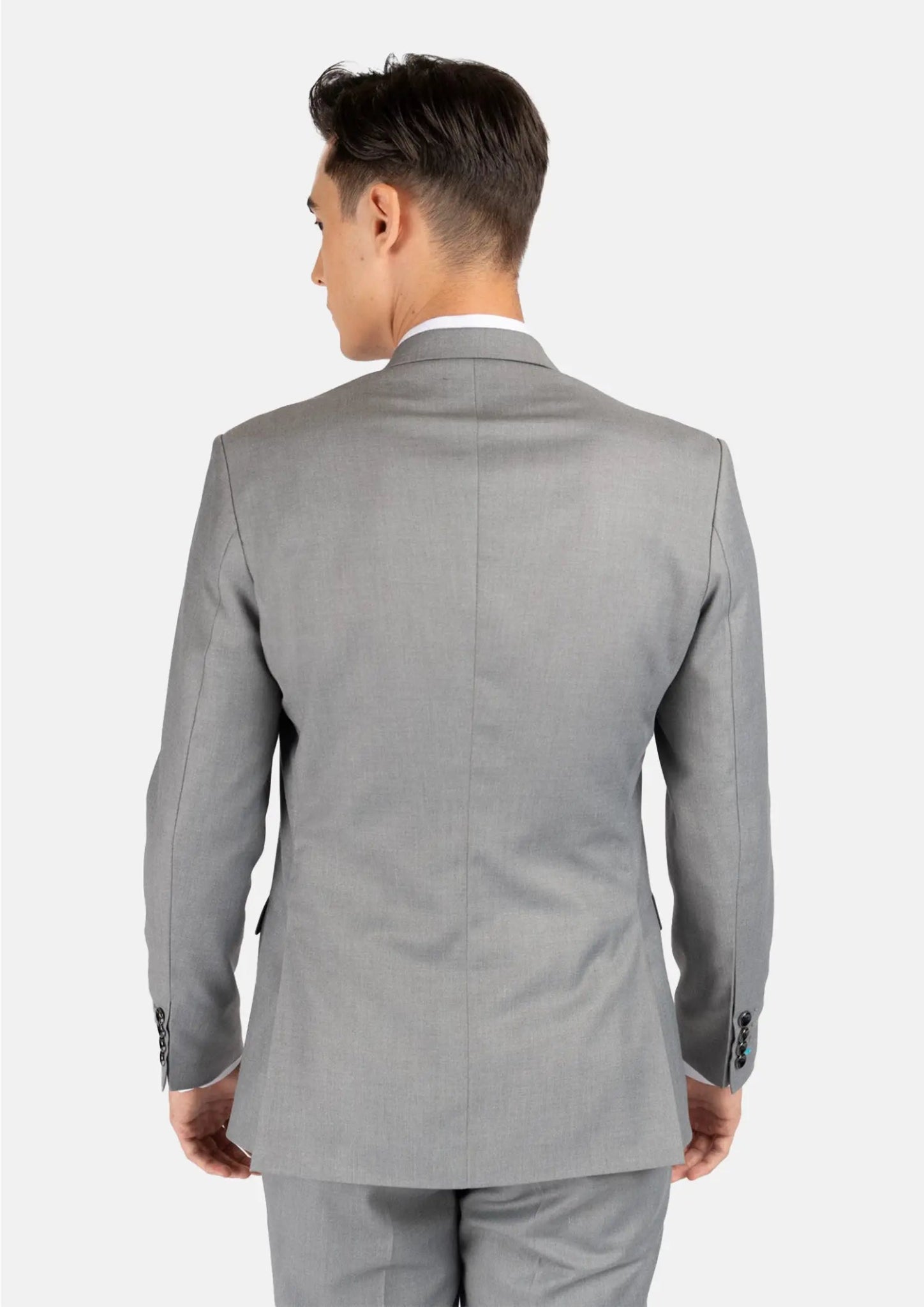 Bryant Light Grey Twill Suit - SARTORO
