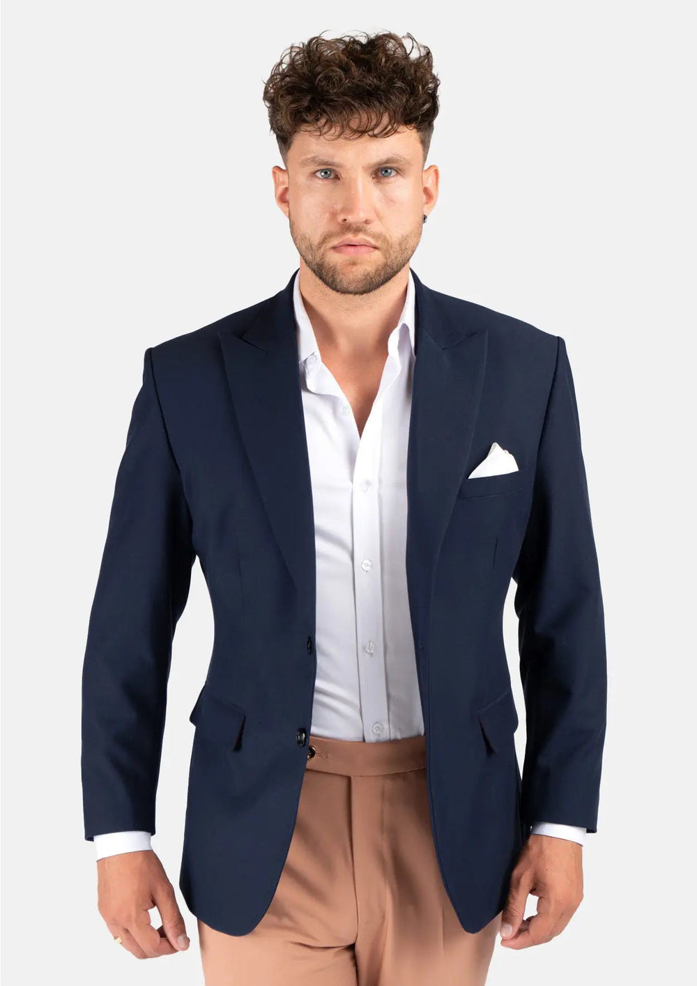 Navy Blue Stretch Jacket401