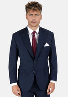 Bryant Navy Blue Stretch Suit - SARTORO897