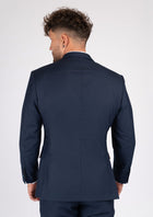 Bryant Navy Sharkskin Suit - SARTORO342