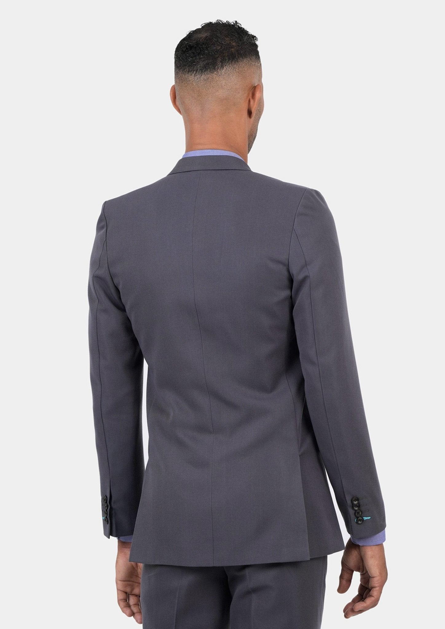 Bryant Shadow Grey Cotton Jacket - SARTORO