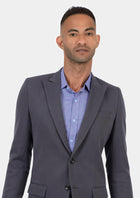 Bryant Shadow Grey Cotton Suit - SARTORO634