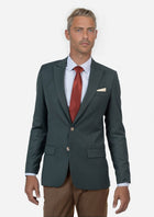 Bryant Vintage Green Twill Jacket - SARTORO429