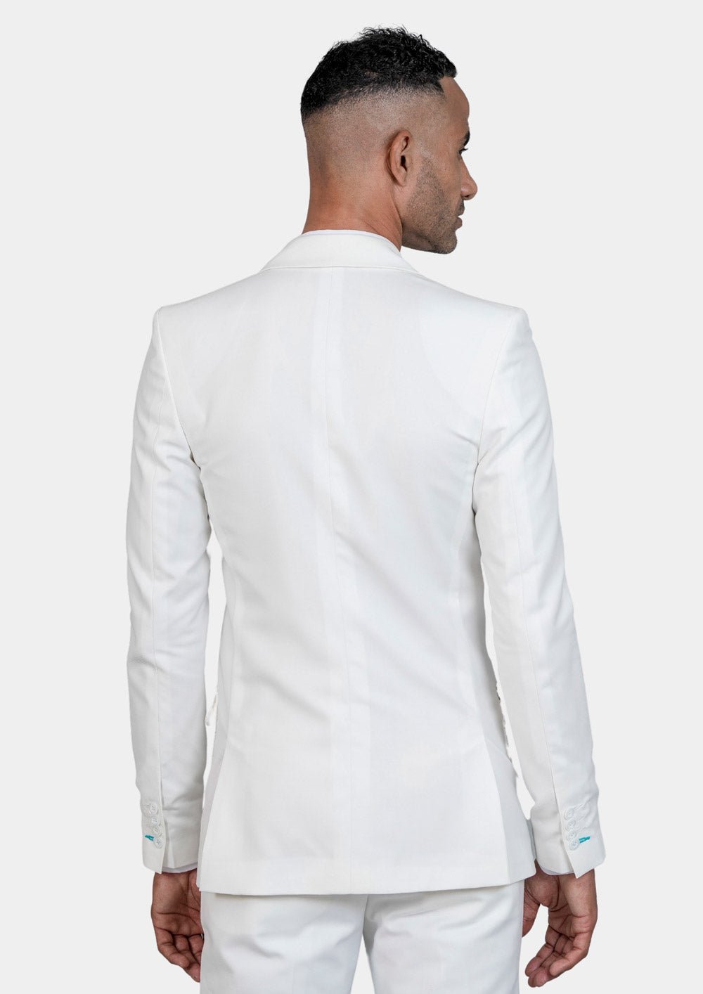 Bryant White Twill Jacket - SARTORO