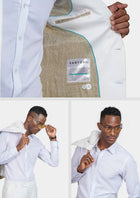 Bryant White Twill Suit - SARTORO891