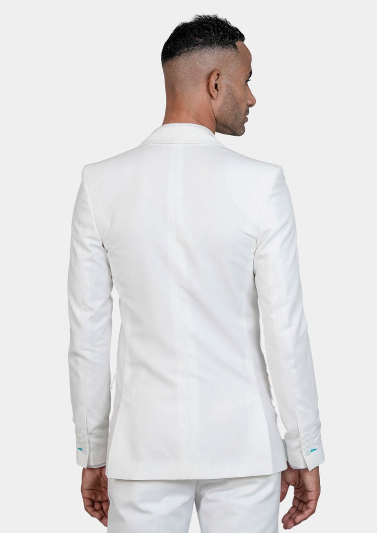 Bryant White Twill Suit - SARTORO769