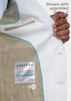 Bryant White Twill Suit - SARTORO955
