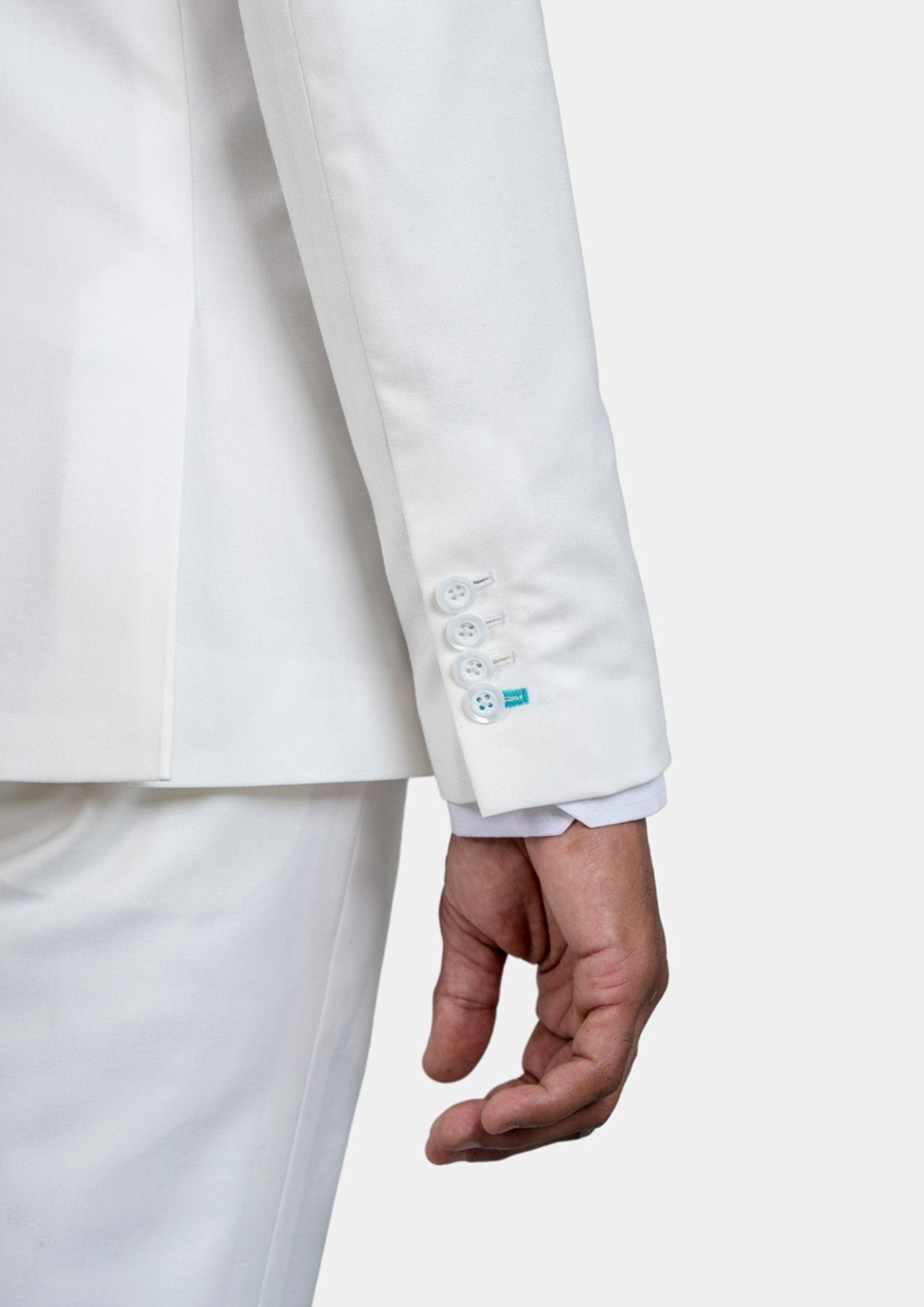 Bryant White Twill Suit - SARTORO