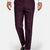 Burgundy Sharkskin Pants - SARTORO