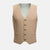 Camel Cotton Vest - SARTORO