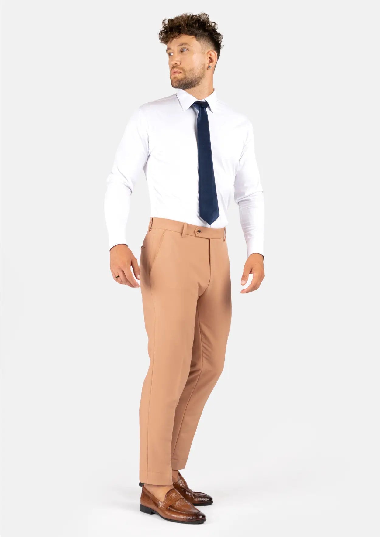 Camel Stretch Pants - SARTORO