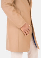 Camel Wool Classic Overcoat - SARTORO159