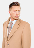 Camel Wool Classic Overcoat - SARTORO16