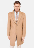 Camel Wool Classic Overcoat - SARTORO840