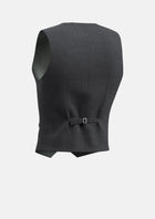 Charcoal Crosshatch Vest - SARTORO150