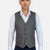 Charcoal Wool Vest - SARTORO