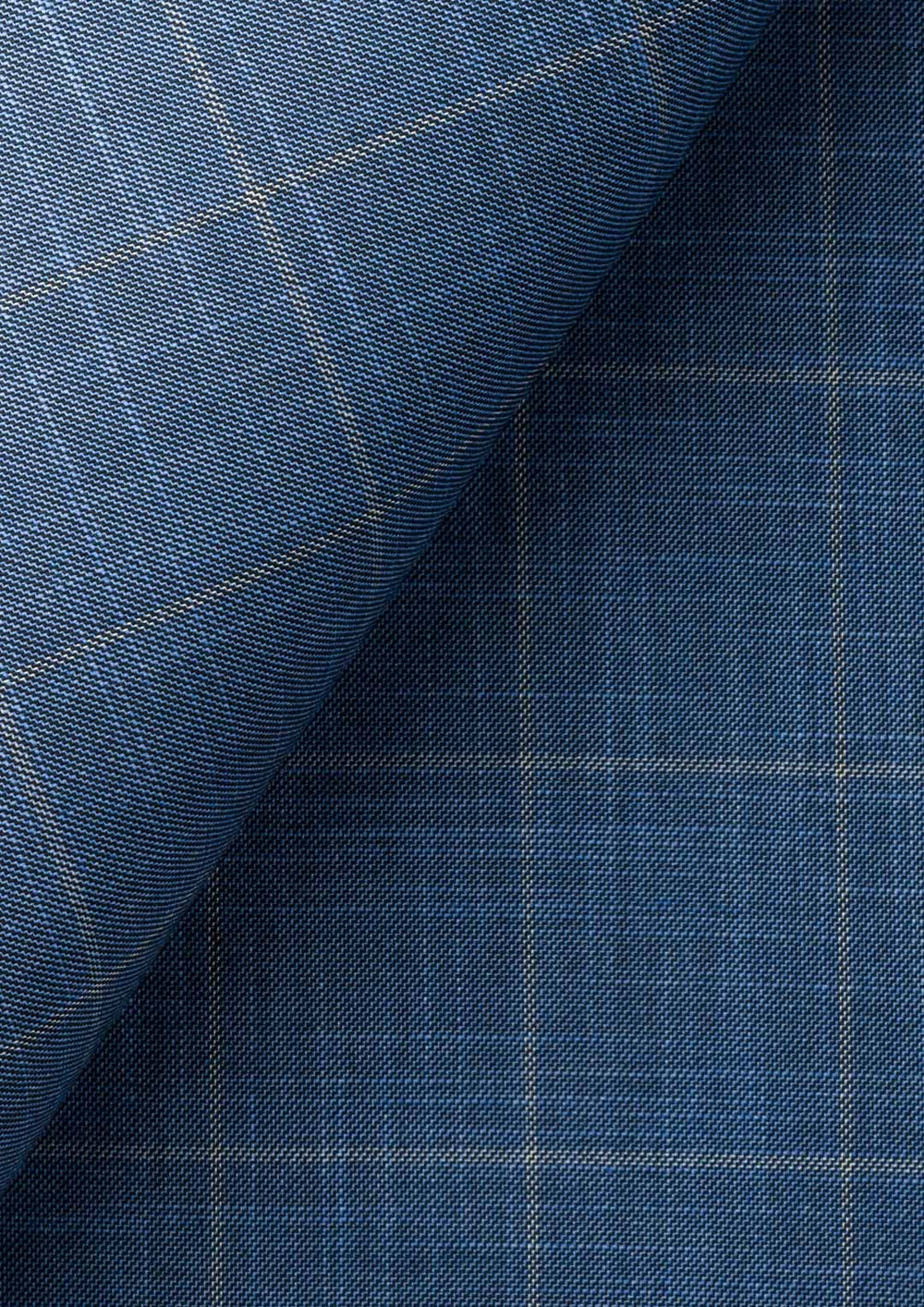 Sky Blue Windowpane Suit342