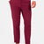 Claret Red Stretch Pants - SARTORO