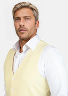 Cream Vest - SARTORO644