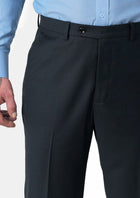 Dark Charcoal Twill Pants - SARTORO311