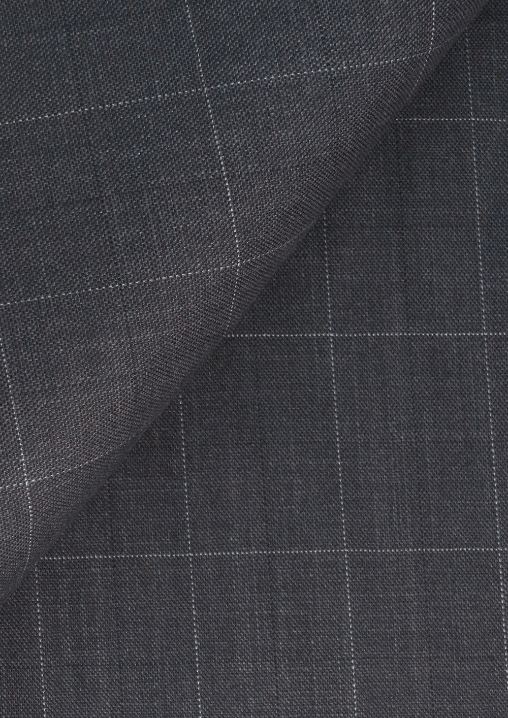 Dark Grey Windowpane Vest - SARTORO