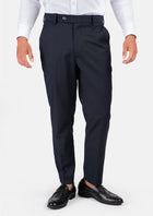 Dark Navy Twill Pants - SARTORO553