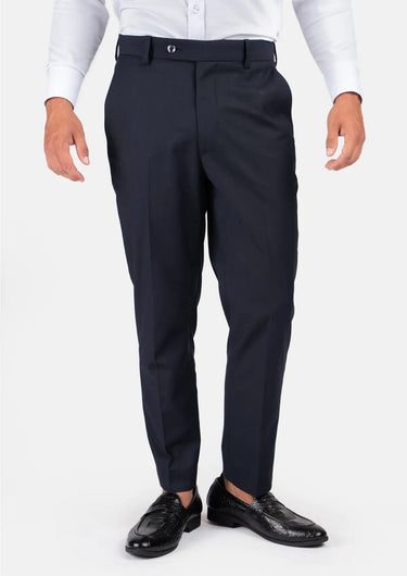 Dark Navy Twill Pants - SARTORO