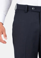 Dark Navy Twill Pants - SARTORO906