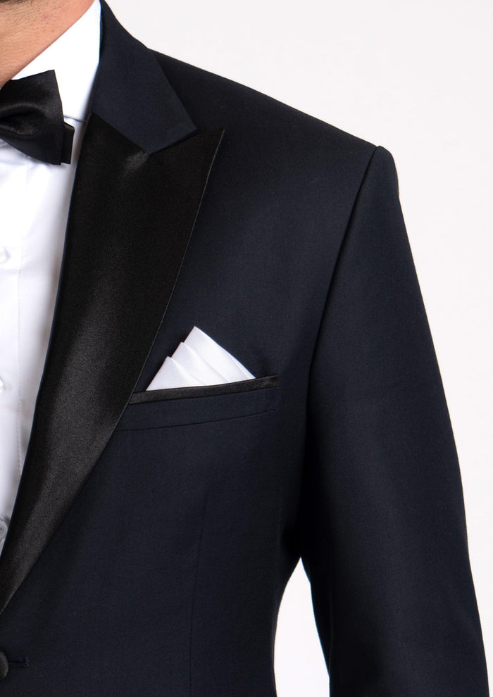 Dean Dark Navy Twill Tuxedo - SARTORO715