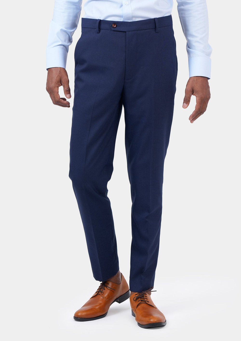 Deep Blue Sharkskin Pants250