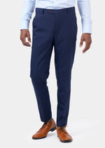 Deep Blue Cashmere Wool Pants - SARTORO