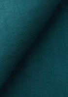 Deep Teal Linen Vest - SARTORO355