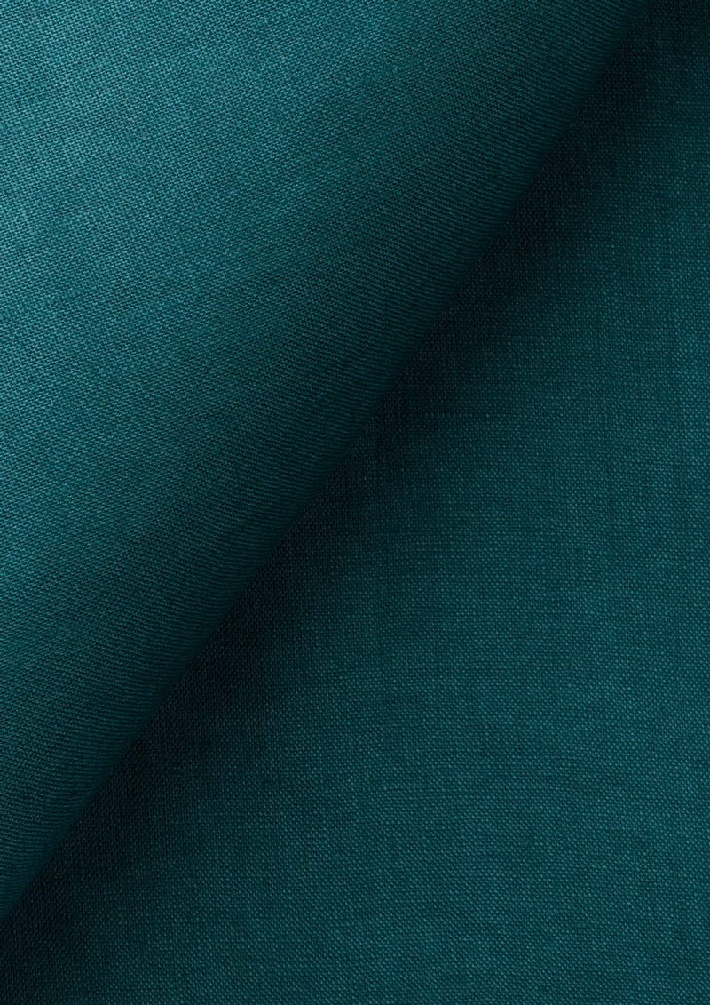 Deep Teal Linen Vest - SARTORO