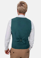 Diamantia Teal Vest - SARTORO815